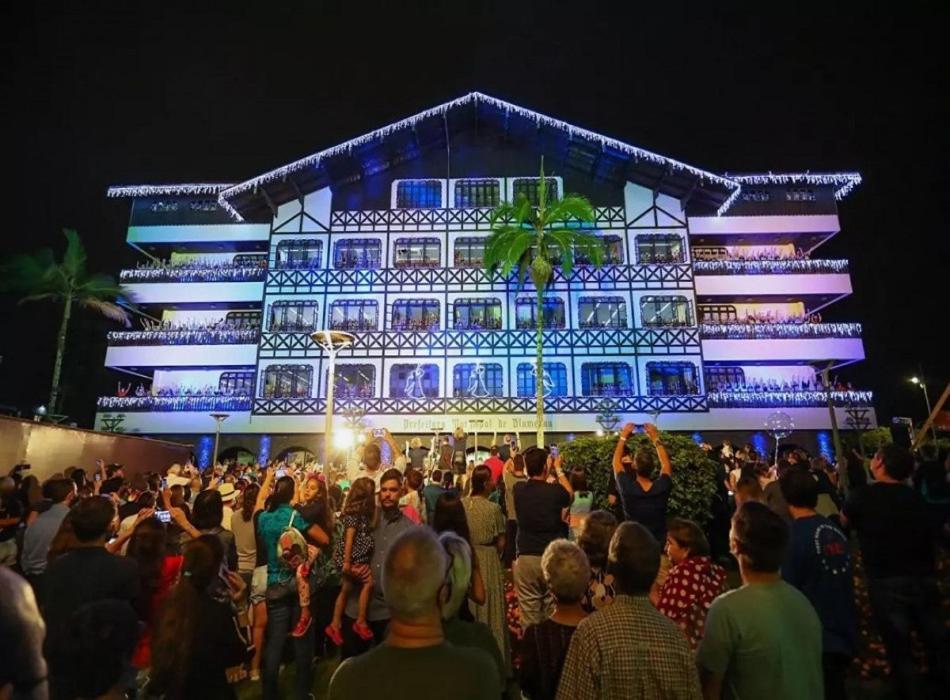 Quartos Proximos A Oktoberfest, Em Blumenau Eksteriør bilde